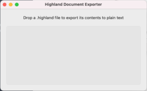 Highland Exporter to Fountain