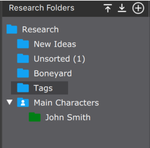 Causality Research Area Blue Folders